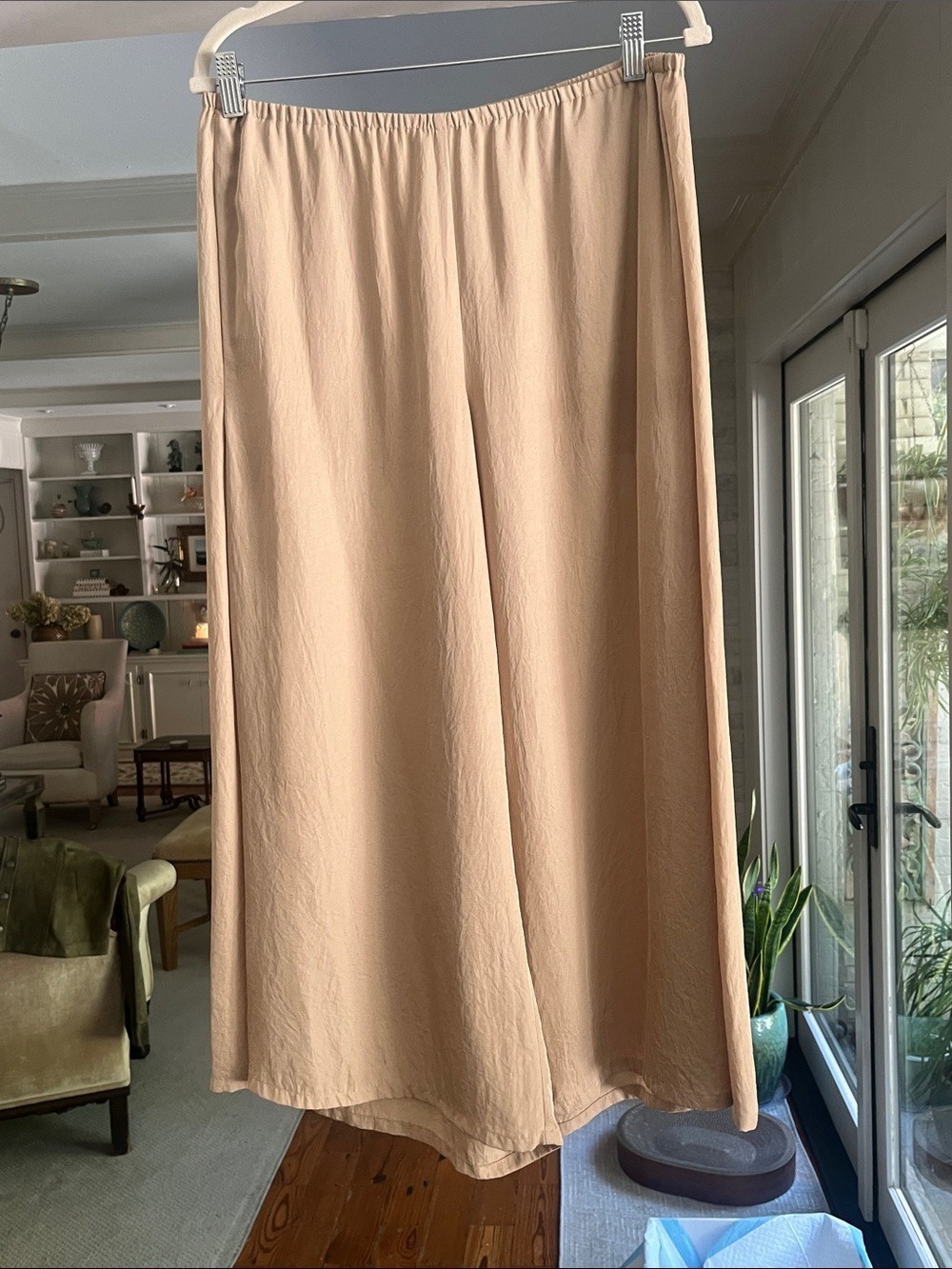 Vince Wide-Leg Chinos in Taupe Size L - Picture 2 of 7